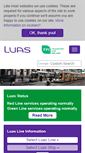 Mobile Screenshot of luas.ie